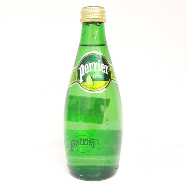  Nước khoáng thiên nhiên Perrier hương chanh xanh chai 330ml 