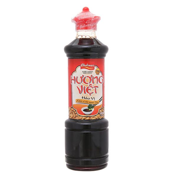  Nước tương Hương Việt hảo vị chai 500ml 