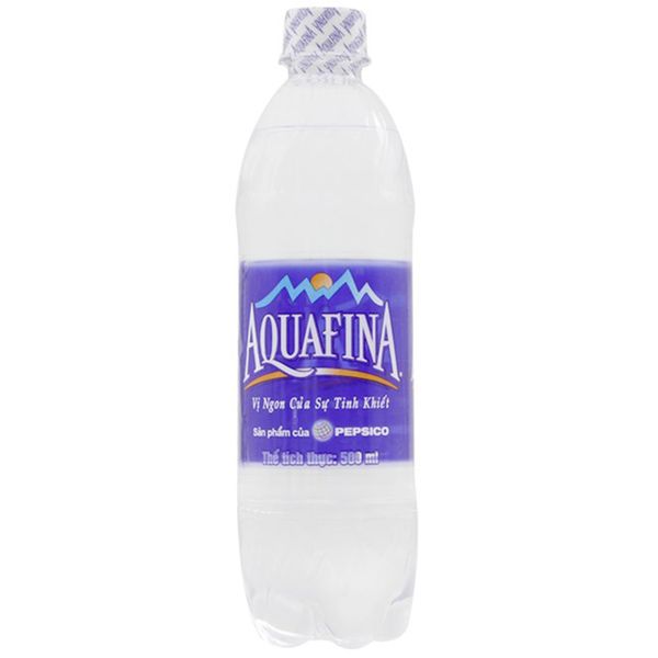  Nước tinh khiết Aquafina chai 500 ml 