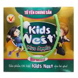  Nước yến Sài Gòn Anpha Kids Nest 7% hương táo hộp 6 hũ x 70ml 
