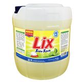  Nước rửa chén Lix siêu sạch hương chanh can 9 kg 