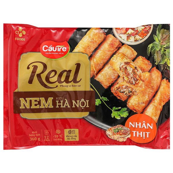  Nem kiểu Hà Nội nhân thịt Cầu Tre gói 360g 