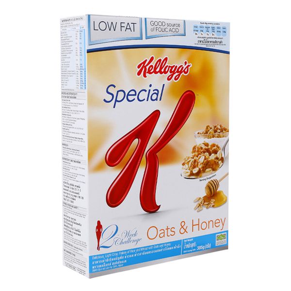  Ngũ cốc dinh dưỡng Kellogg's Special K Oats và Honey 385g 