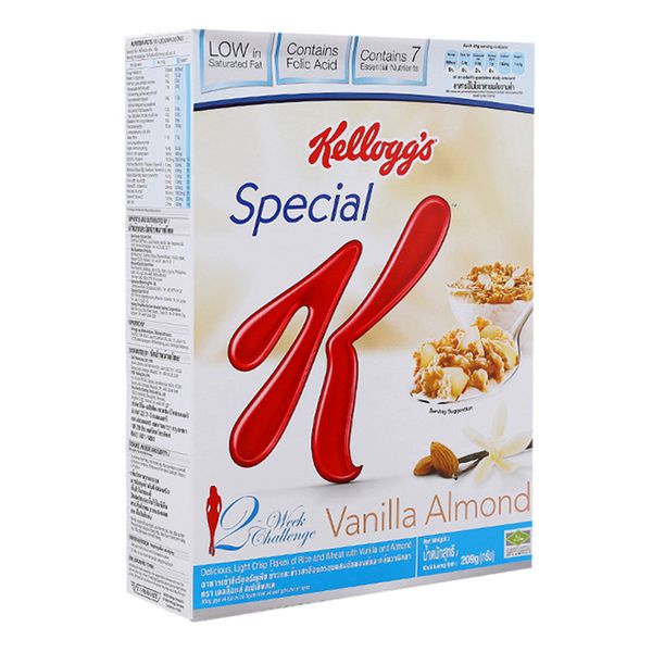  Ngũ cốc dinh dưỡng Kellogg's Special K Vanilla và Almonds 209g 