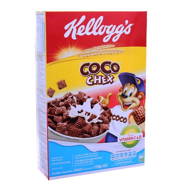  Ngũ cốc Kellogg's Coco Chex hương Socola hộp 170g 