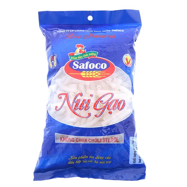  Nui gạo ống lớn Safoco gói 400g 