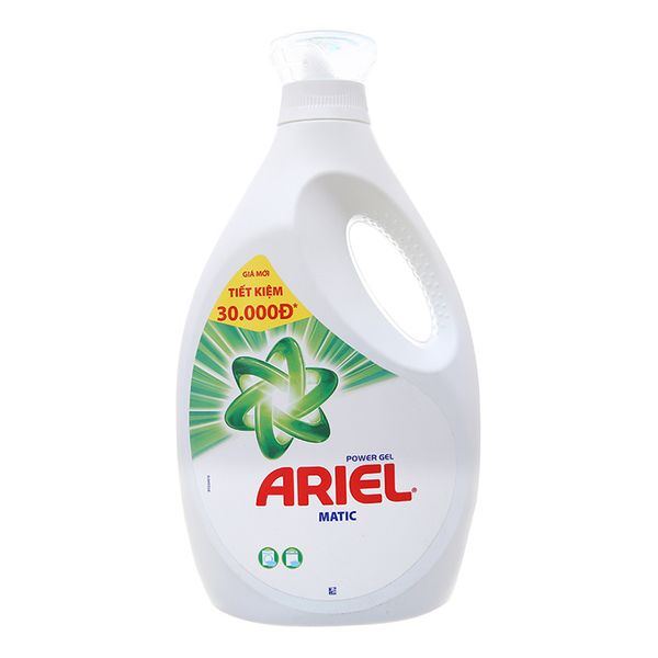  Nước giặt Ariel Matic đậm đặc chai 2,4kg 