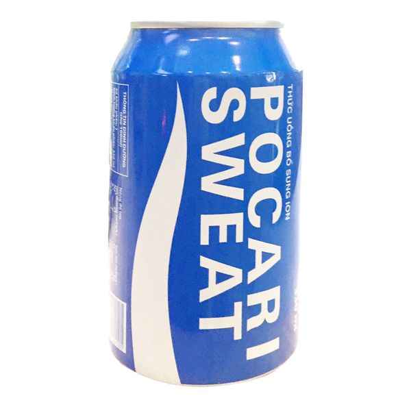  Nước khoáng bổ sung ion Pocari Sweat lon 330ml 