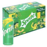  Nước ngọt Sprite vị chanh thùng 24 lon x 330ml 