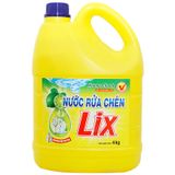  Nước rửa chén Lix hương chanh can 20kg 