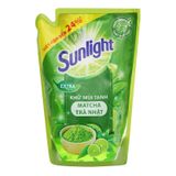  Nước rửa chén Sunlight Extra trà xanh matcha Nhật Bản túi 750g 