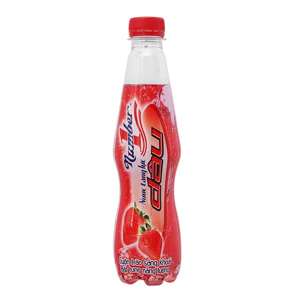  Nước tăng lực Number1 vị dâu chai 330ml 