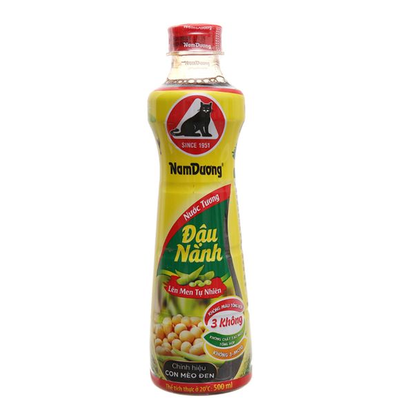  Nước tương đậu nành Nam Dương chai 500 ml 