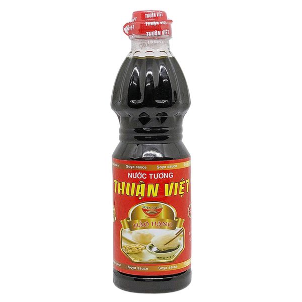  Nước tương Thuận Việt hảo hạng nhãn đỏ chai 470ml 