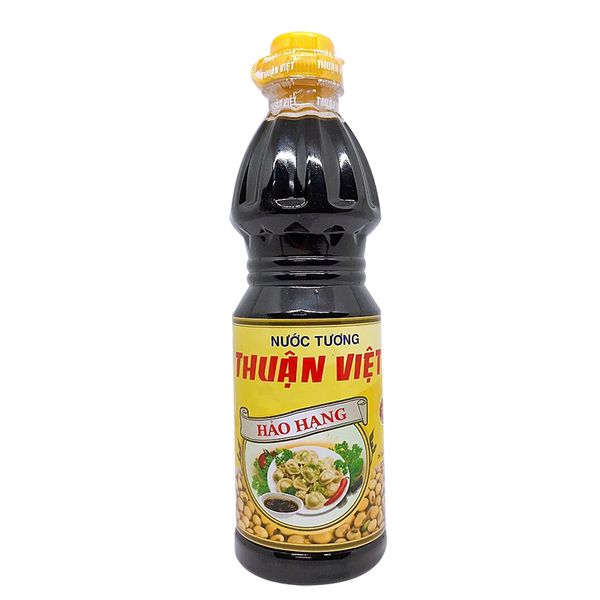  Nước tương Thuận Việt hảo hạng nhãn vàng chai 470 ml 