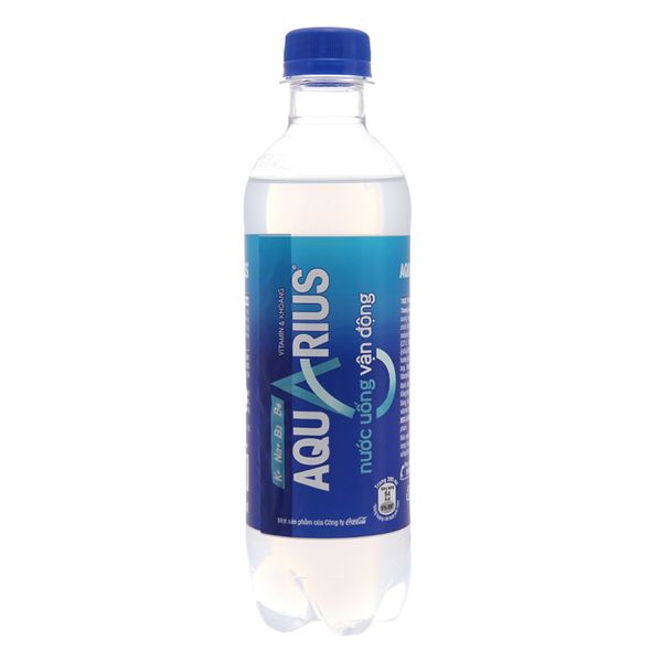  Nước uống vận động Aquarius chai 390ml 