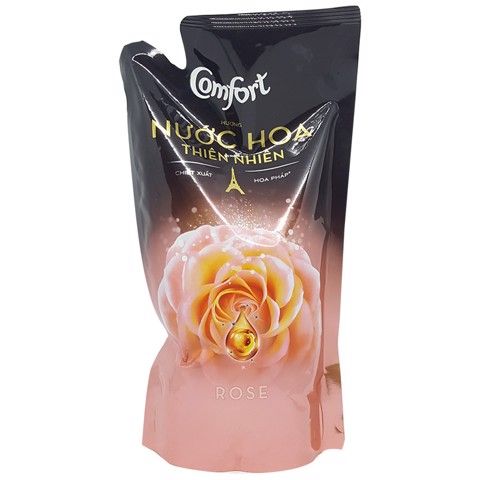  Nước xả vải Comfort hương nước hoa thiên nhiên rose túi 750 ml 