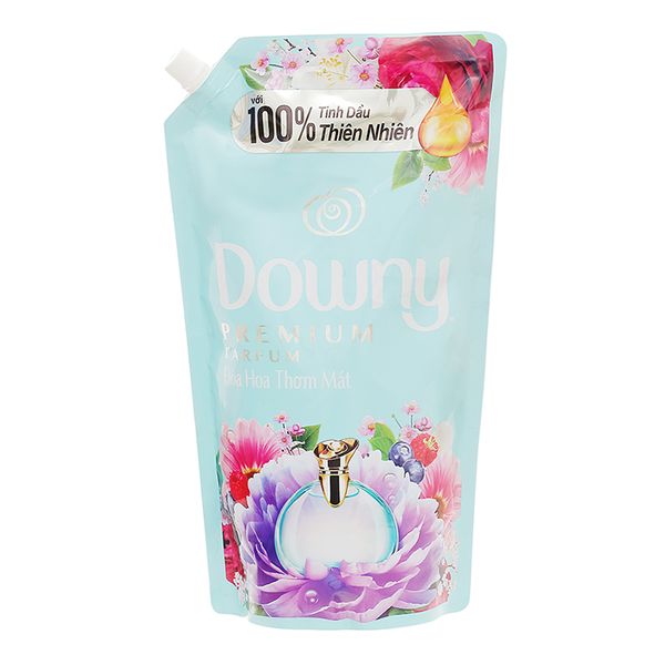  Nước xả vải Downy đóa hoa thơm mát túi 1.35 lít 