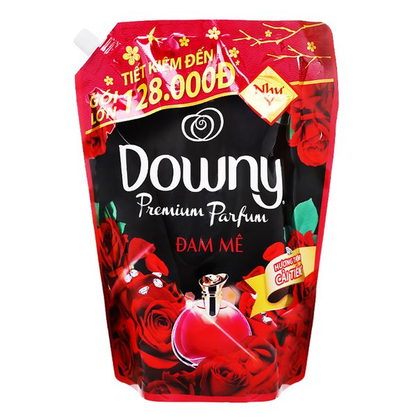  Nước xả vải Downy Premium Parfum đam mê túi 1,8 lít 