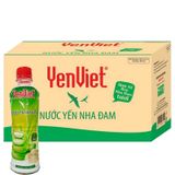  Nước yến nha đam Yến Việt thùng 24 chai x 405 ml 