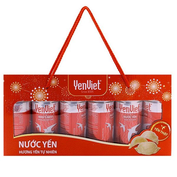  Nước yến Yến Việt tự nhiên lốc 6 lon x 190ml 