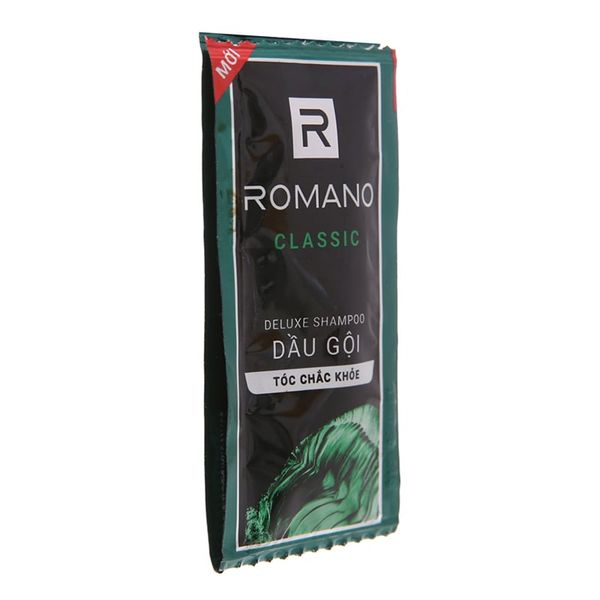  Dầu gội hương nước hoa Romano Classic dây 14 gói x 5g 