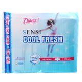  Băng vệ sinh Diana Sensi Cool Fresh siêu mỏng cánh gói 20 miếng 