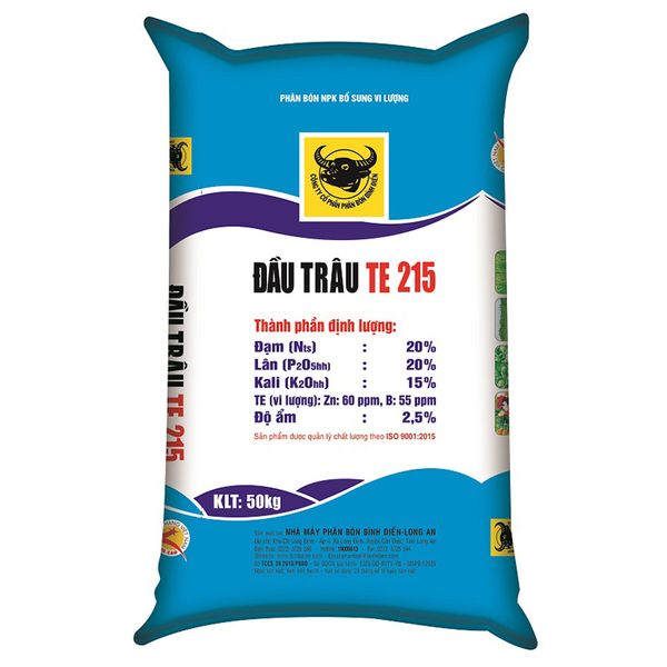  Phân bón ĐẦU TRÂU TE 215 Bình Điền bao 50 g 