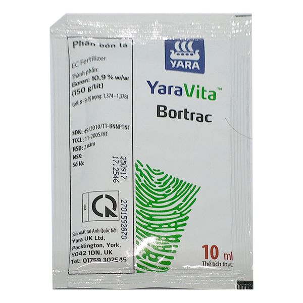  Phân bón lá Bortrac YaraVita 10ml 