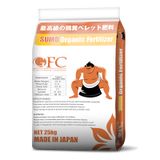  Phân hữu cơ SUPER ORGANIC 3-2-2 Nhật Bản bao 25 kg 