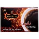  Cà phê đen TNI King Coffee Pure Black Coffee 15 gói x 2g hộp 30 g 