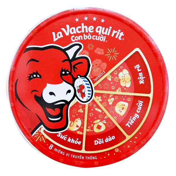  Phô mai Con Bò Cười La Vache qui rit hộp 120g 