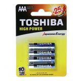  Pin Alkaline Toshiba AAA LR03GCP BP-4PV vỉ 4 viên 