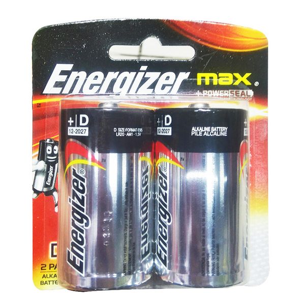  Pin D Energizer Max E95 BP2 vỉ 2 viên 