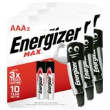  Pin Energizer Max E92 BP2 AAA vỉ 2 pin 