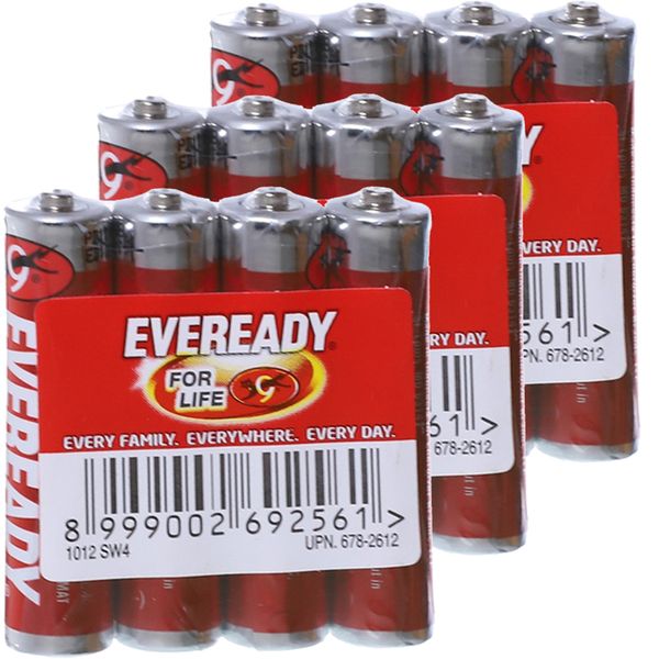  Pin Eveready HD 1012 SW4 AAA bộ 3 lốc 4 viên 