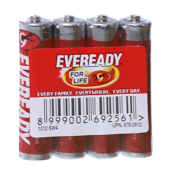  Pin Eveready HD 1012 SW4 AAA lốc 4 viên 