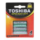  Pin nhí đen Toshiba AAA R03UG BP-4TGTE V vỉ 4 viên 