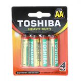  Pin tiểu Toshiba AA R6KG BP - 4LWT vỉ 4 viên 