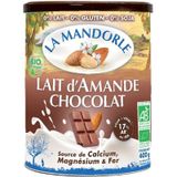  Sữa bột hạnh nhân socola hữu cơ La mandorle hộp 400g 