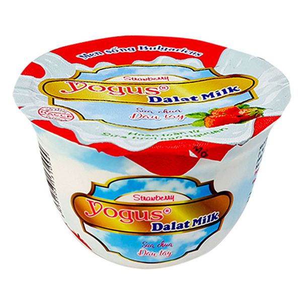  Sữa chua Dalat Milk Dâu tây 100g 