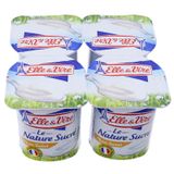  Sữa chua Elle & Vire vị tự nhiên kiểu Hy Lạp lốc 4 x 125g 