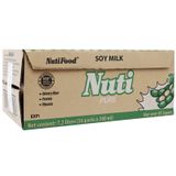  Sữa đậu nành Nuti nguyên chất thùng 36 bịch x 200ml 