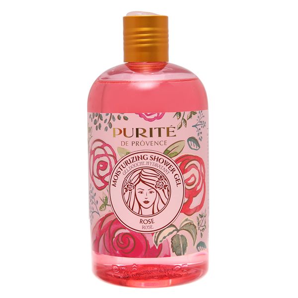  Sữa tắm mềm mịn Purité hoa hồng chai 500ml 