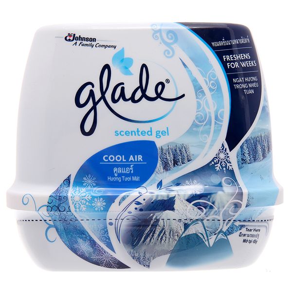  Sáp thơm Glade hương tươi mát hộp 180g 