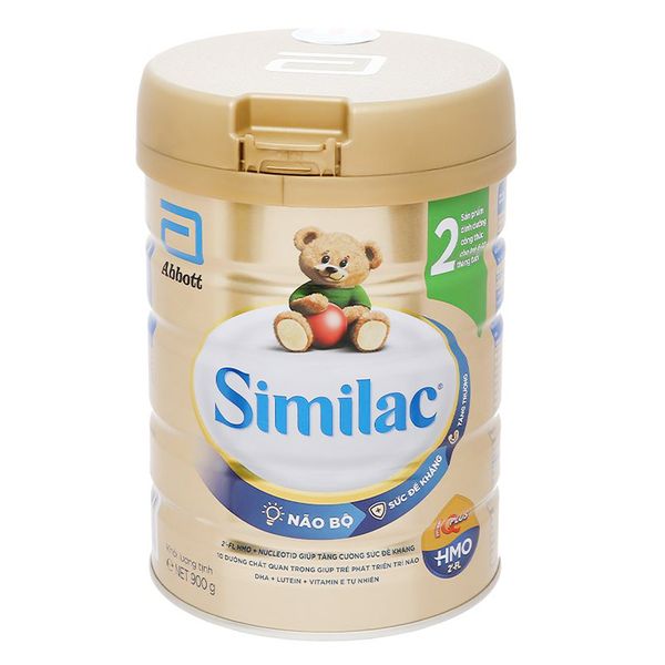  Sữa bột Abbott Similac Eye-Q 2 Plus HMO hương vani lon 900g 