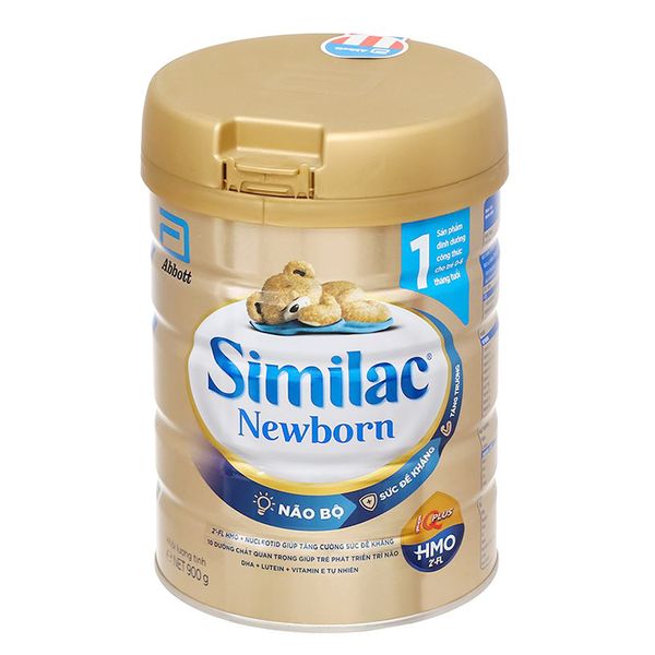  Sữa bột Abbott Similac Newborn Eye-Q Plus HMO lon 900g 
