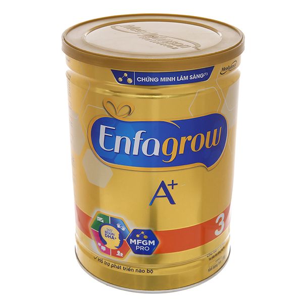  Sữa bột Enfagrow A+ 3 vani từ 1 đến 3 tuổi lon 1,8 kg 