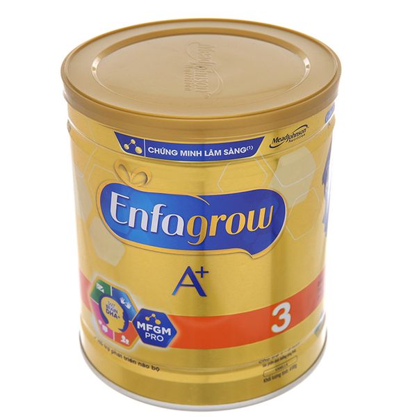  Sữa bột Enfagrow A+ 3 vani từ 1 đến 3 tuổi lon 400g 