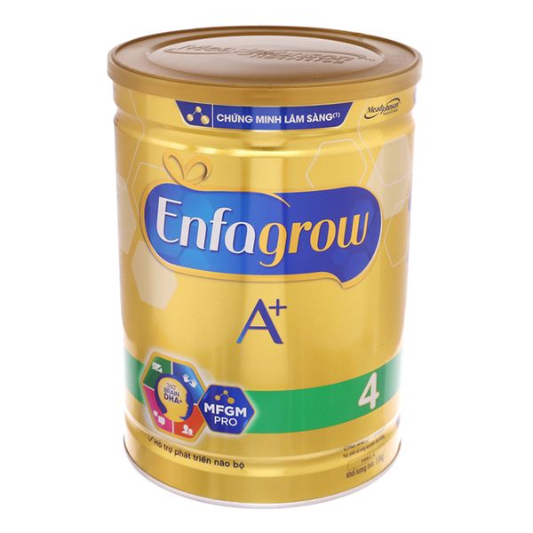  Sữa bột Enfagrow A+ 4 vani từ 2 đến 6 tuổi lon 1,8kg 